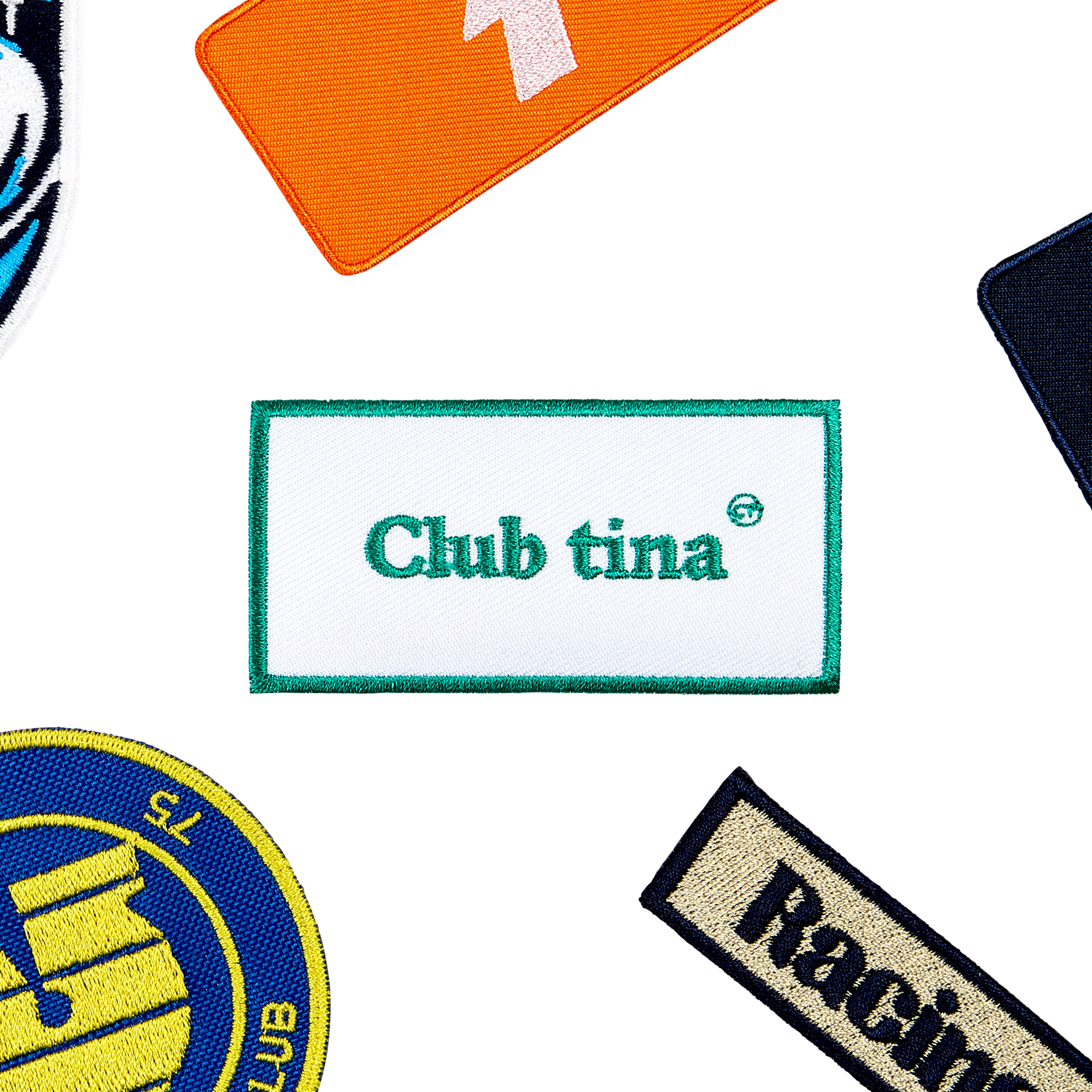 Patchs à personnaliser / broder l Club Tina